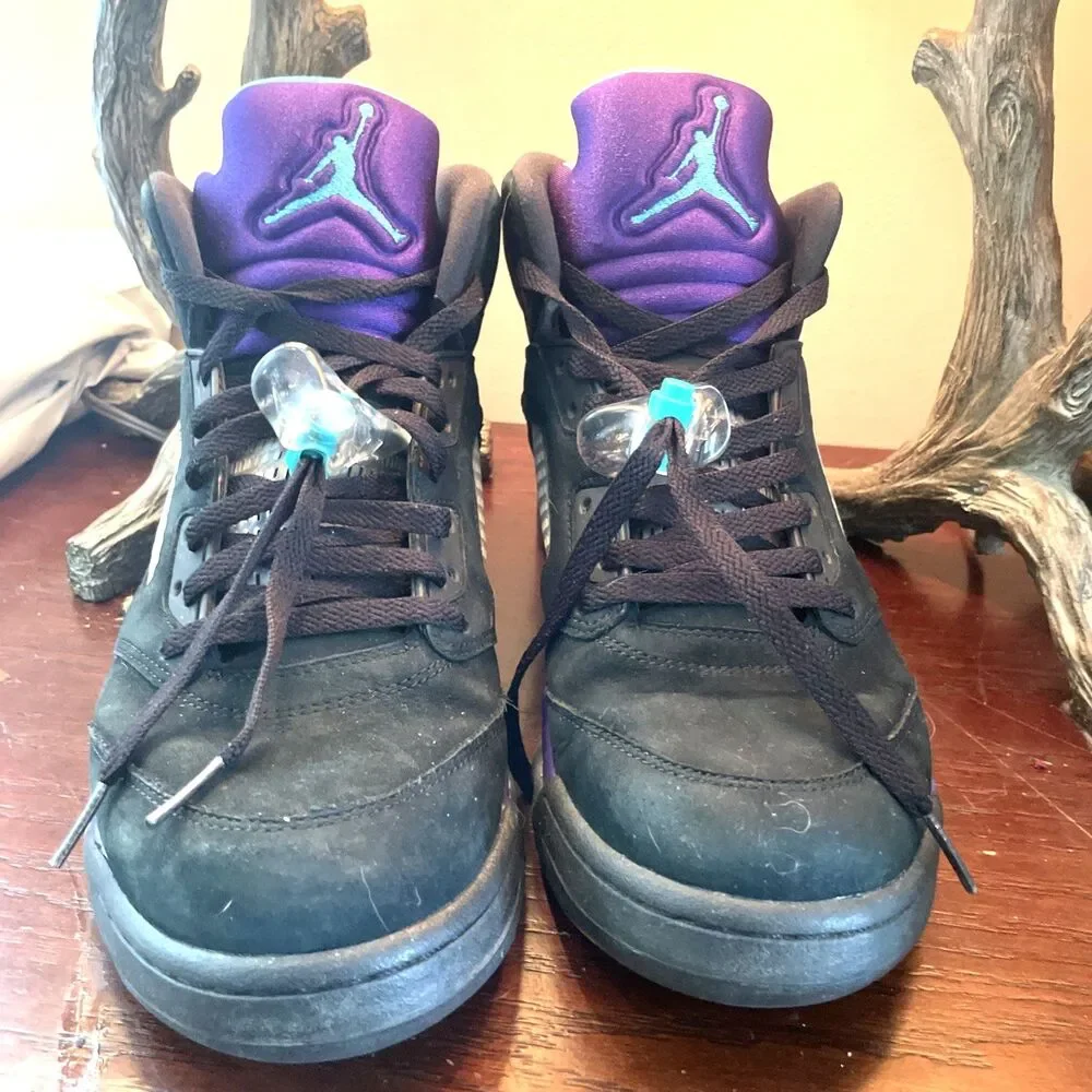 Air Jordan 5 Retro Black Grape Vintage Men’s  Sz. 11